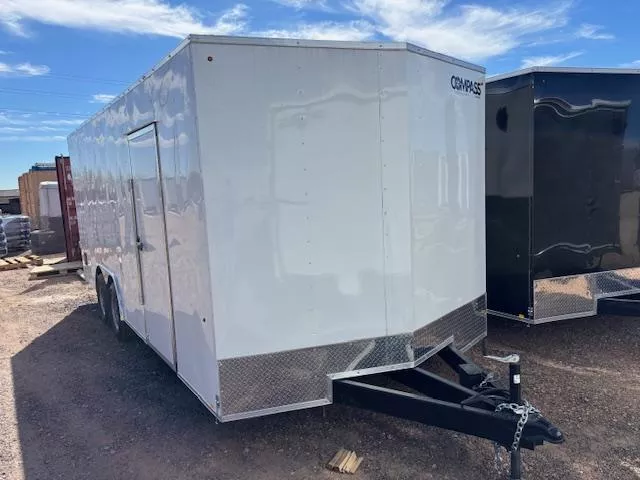 2025 Compass 24x8.5 Indigo DLX Car Hauler, 10K GVWR, Ramp Door Cargo / Enclosed Trailer