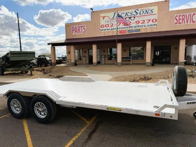 2026 Aluma 18X102 Tandem Axle, Wide Body W/ Drive-Over-Fenders, Aluminum, 10K GVWR (WB18H-TA-EL-DOF-R-RR-RTD) Other Trailer