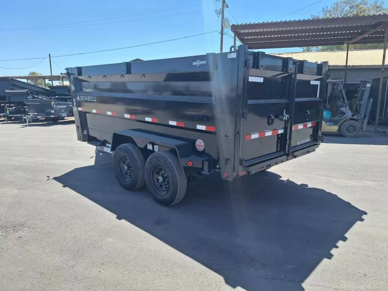 2026 Norstar 14X83" IronBull, Tandem Axle, 14K GVWR, 48" Sides Dump Trailer