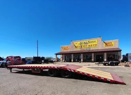 2026 Midsota 36X102" Gooseneck, Tandem Axle, 10FT Hydraulic Tail, Hyd. Jacks, 25,900 GVWR Other Trailer