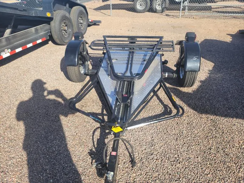 2008 Kendon Single Ride-Up SRL Stand-Up Motorcycle Trailer Motorcycle Trailer