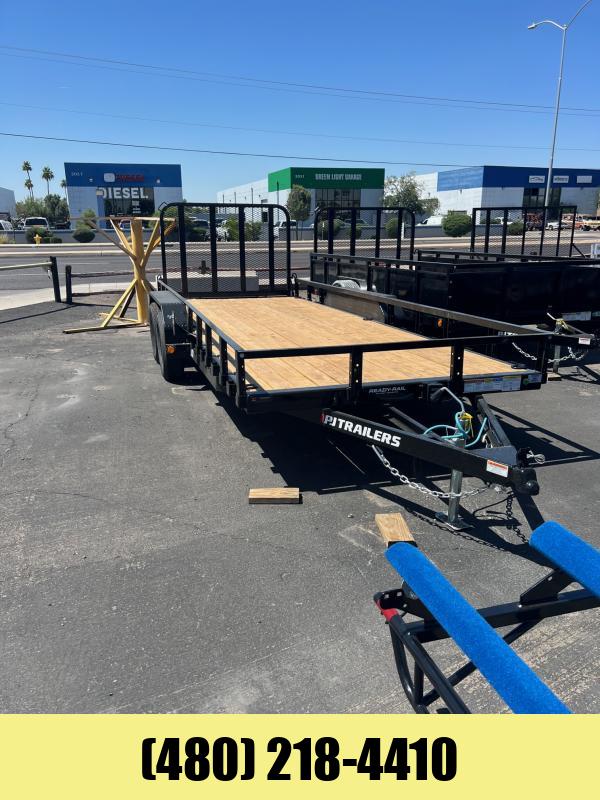 2023 PJ Trailer 77"x18' ATV Flatbed, Dump, Utility and Cargo Trailers