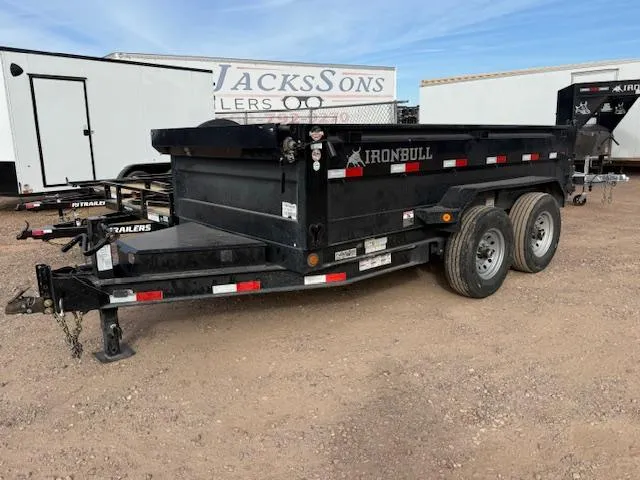 2023 Iron Bull 12X72 TANDEM AXLE DUMP, 24" SIDES Other Trailer