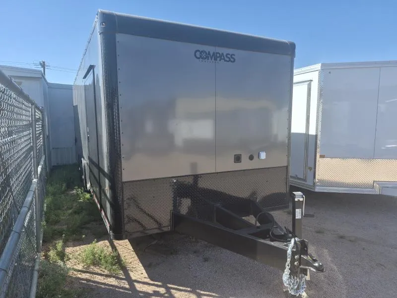 2026 Compass 24x8.5 Canyon Race, 14K GVWR, AC/Heat, Ramp Door Other Trailer
