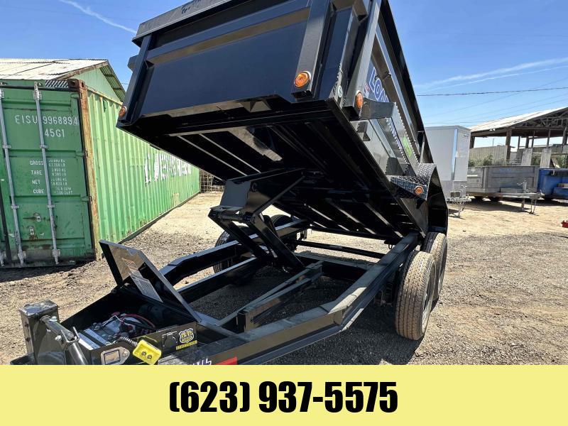 2023 Load Trail 6' X 12' Dump Trailer 14,000GVWR LB Flatbed, Dump
