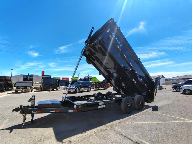 2026 Norstar 16x83 IronBull, Tandem Axle Dump, 15K GVWR, 48" Sides, Telescopic Cylinder, Solar Charger Other Trailer