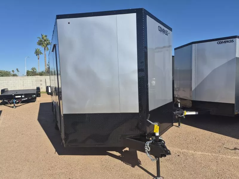 2026 Compass 16x8.5 Jasper SE Car Hauler, 7K GVWR, Ramp Door Other Trailer