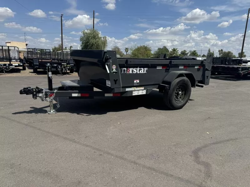 2026 Norstar 10X60 IronBull Dump, 7K GVWR, 20" Sides Dump Trailer