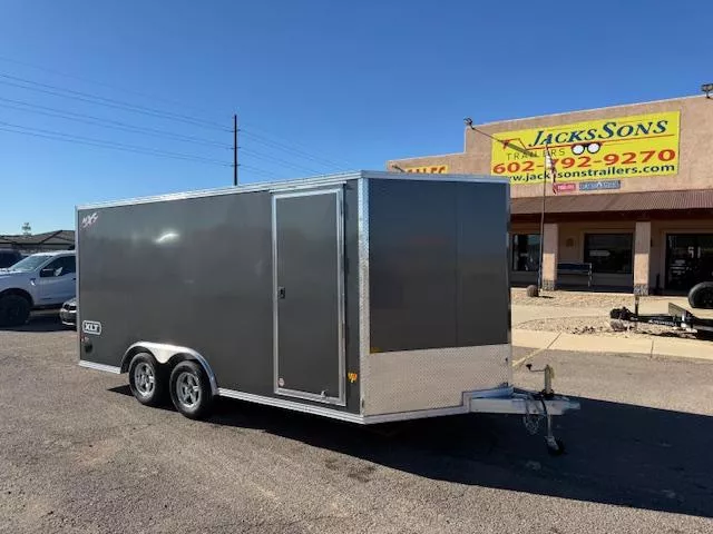 2026 ALCOM 16x8.5 All Aluminum XLT-P Car Hauler, Aluminum Rims, 7K GVWR, Ramp Door Other Trailer