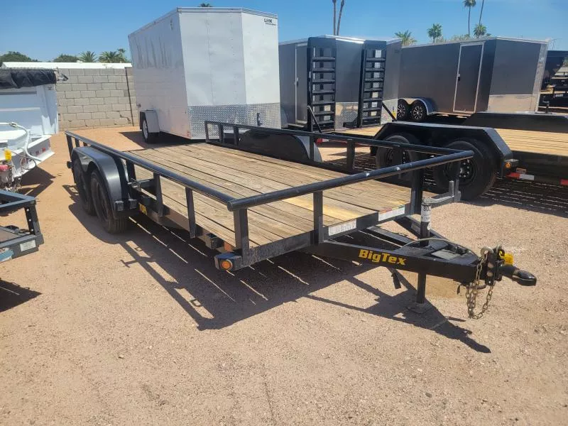 2021 Big Tex Trailers 16X83 Big Tex Slide in ramps, 7k GVWR Other Trailer