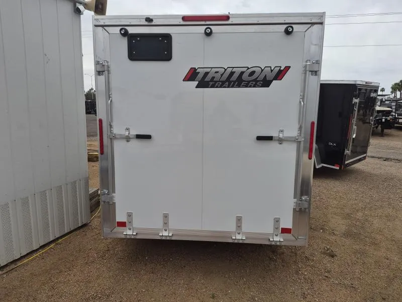 2026 ALCOM 12x6 All Aluminum XLT-P Enclosed, 3K GVWR, Side Door, Ramp Door Other Trailer