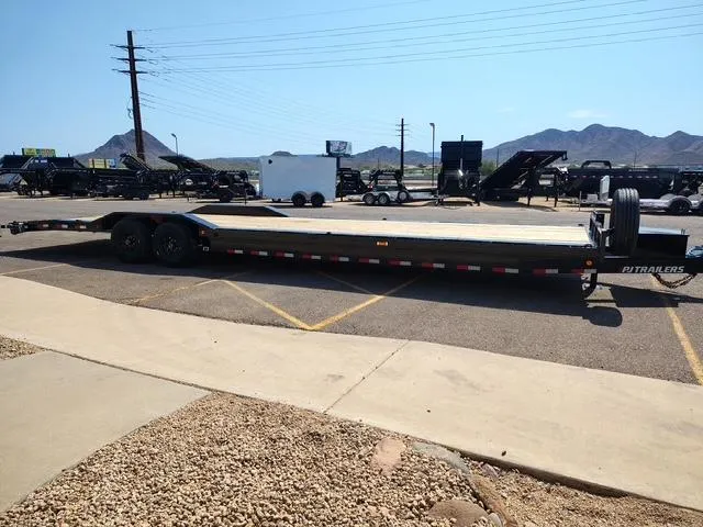 2026 PJ Trailers 34x102, Super-Wide, Drive Over Fenders, 14K GVWR, 14 PLY Equipment Trailer