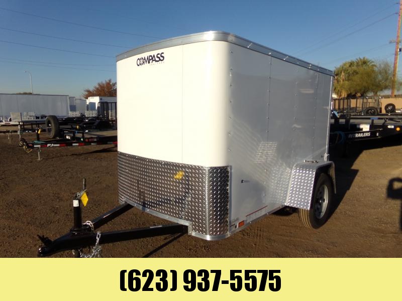 2023 Compass 20x8.5 Extra Height w/Escape Door Enclosed Cargo Trailer Flatbed, Dump, Utility