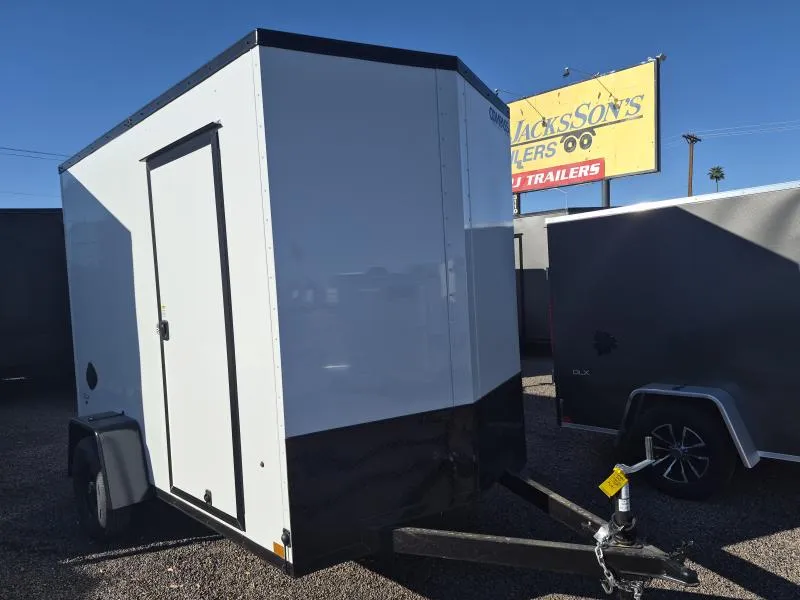 2026 Compass 10x6 Indigo DLX, 3K GVWR, 6" Extra Height, Ramp Door Other Trailer