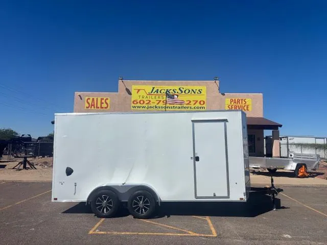 2026 Compass 16x7  Indigo DLX, 7K GVWR, Rear Doors Other Trailer