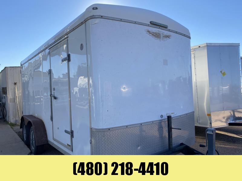 2004 H and H Trailer 7x16 Enclosed Cargo Double-Door 2004 H and H Trailer 7x16 Enclosed Cargo Double-Door