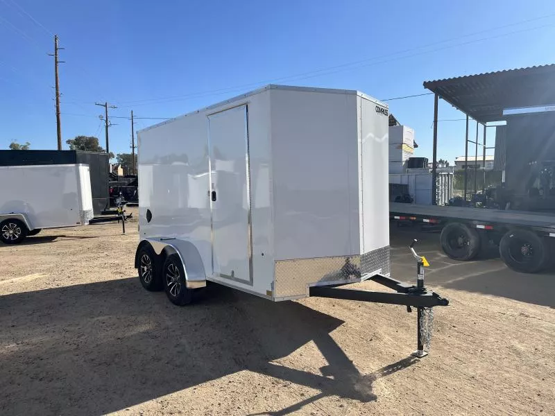 2026 Compass 12x6 Indigo DLX, 7K GVWR, Ramp Door Other Trailer