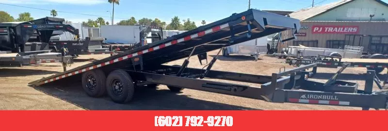 2025 Norstar 24x102 Ironbull Tandem Axle, Deckover Tilt, 14K GVWR Equipment Trailer 1754772781