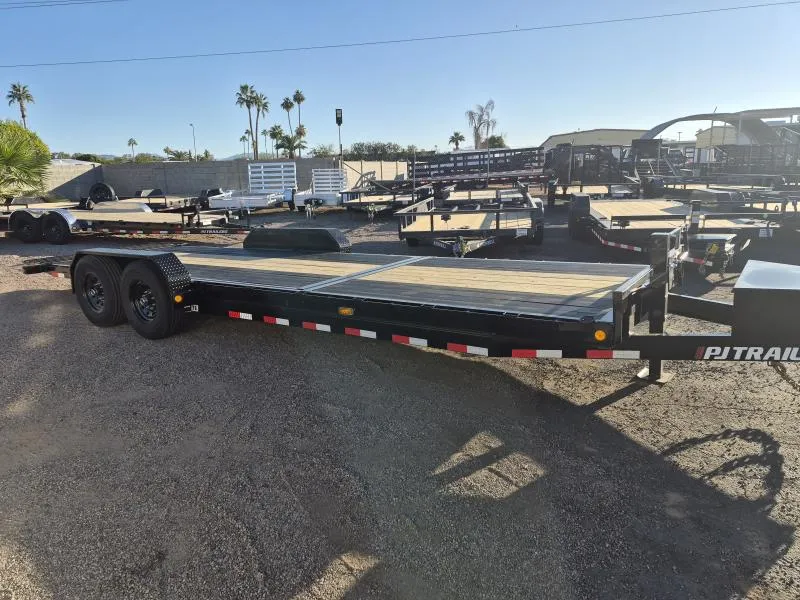 2026 PJ Trailers 24x83x6" Channel, Equipment Tilt, 14K GVWR, 14PLY, Blackwood Deck Other Trailer