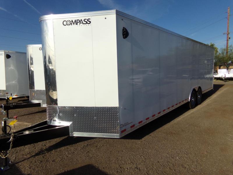 2022 Compass 8.5 X 28 14K ENCLOSED CAR HAULER Enclosed Cargo Trailer 2022 Compass 8.5 X 28 14K ENCLOSED CAR HAULER Enclosed Cargo Trailer