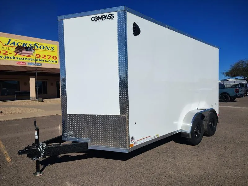 2026 Compass 14x7 Jasper SE, 7K GVWR, Double Doors Other Trailer