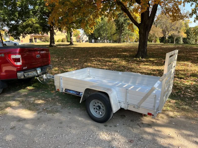 2027 Aluma 08x54 All Aluminum, 2K GVWR, Single Axle, W/ Tailgate (548ESA-S-TG) Other Trailer