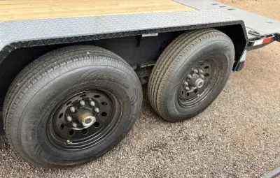 2025 Norstar 16x83 Ironbull Tandem Axle, 14K GVWR, Low-Pro Power Tilt Equipment Trailer
