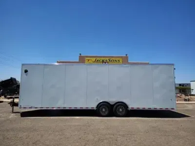 2026 Compass 28x8.5 Jasper SE Car Hauler, 14K GVWR, Ramp Door Cargo / Enclosed Trailer