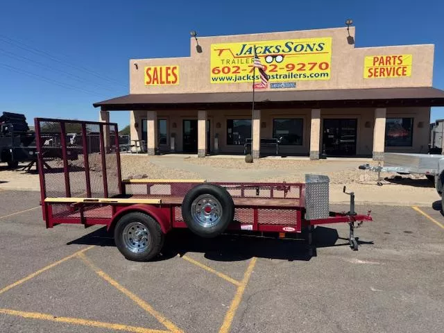2013 Carson Trailer 12x82 Utility, Tool Box, Ramp w/ Assist Other Trailer