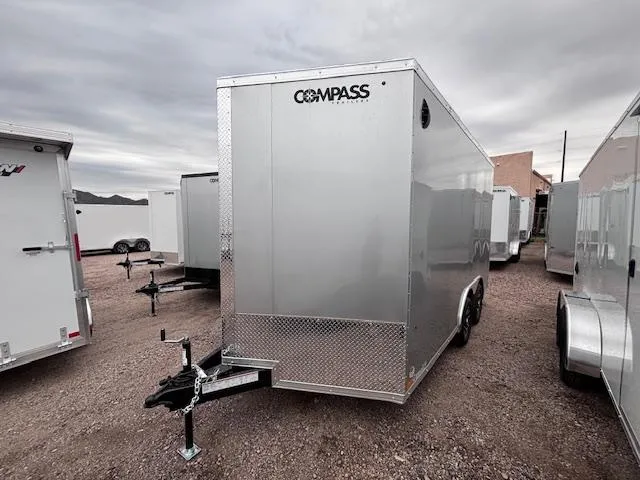 2026 Compass 14x8.5 Jasper SE FT, 7K GVWR, 6" Extra Height, D-Ring, Ramp Door Other Trailer