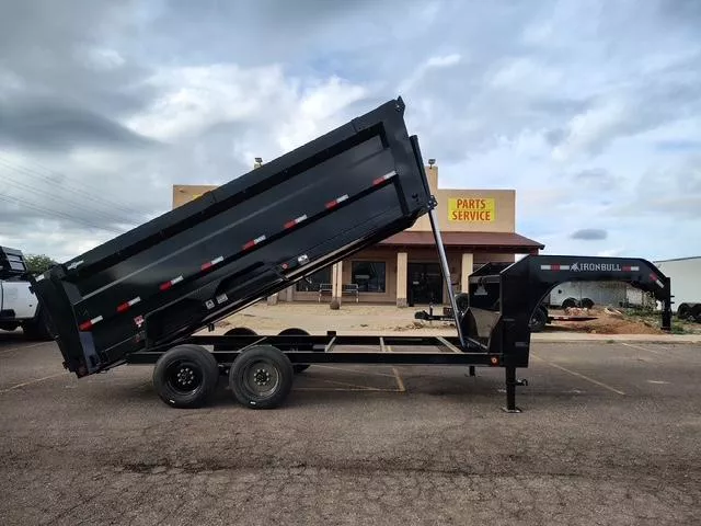 2026 Norstar 16x83 IronBull Gooseneck, Tandem Axle Dump, 16K GVWR, 48" Sides, Telescopic Cylinder Other Trailer