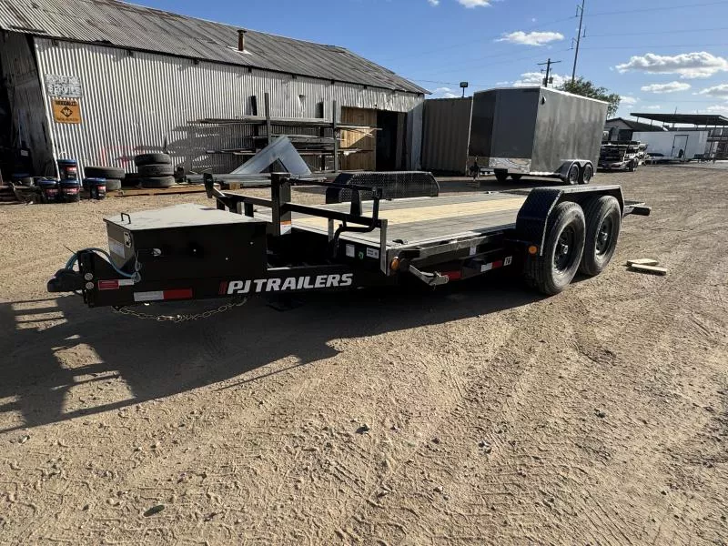 2025 PJ Trailers 16x83x6" Channel 14K GVWR, Equipment Tilt Equipment Trailer
