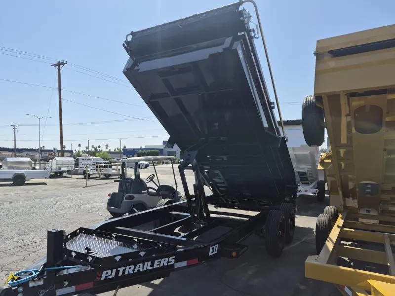 2026 PJ Trailers 16x83 Tandem Axle, 15,400 GVWR, Low Pro Dump, 24" Sides, 14 Ply Tires Other Trailer