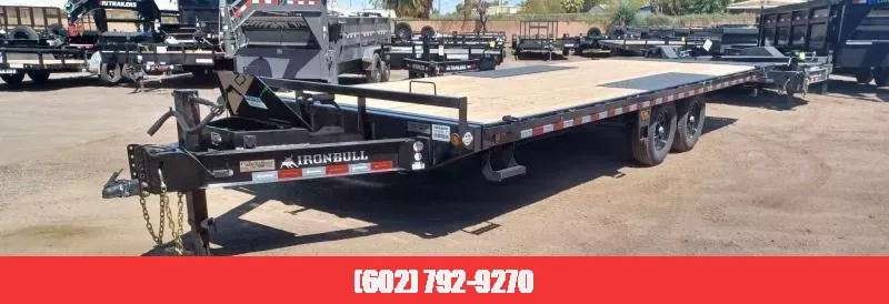 2025 Norstar 24x102 Ironbull Tandem Axle, Deckover Tilt, 14K GVWR Equipment Trailer 1754772783