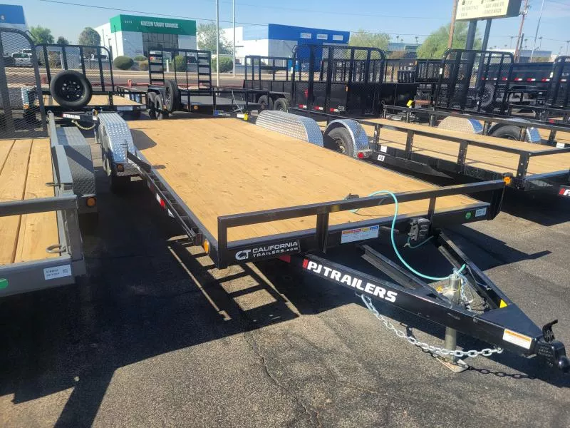 2026 PJ Trailers 18x83x4" Channel Tandem Axle 7K GVWR, Carhauler Cargo / Enclosed Trailer