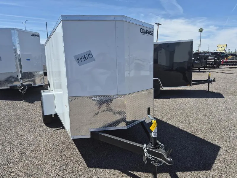 2026 Compass 10x5 Indigo DLX, 3K GVWR, Ramp Door, 6'' Reduced Height Other Trailer