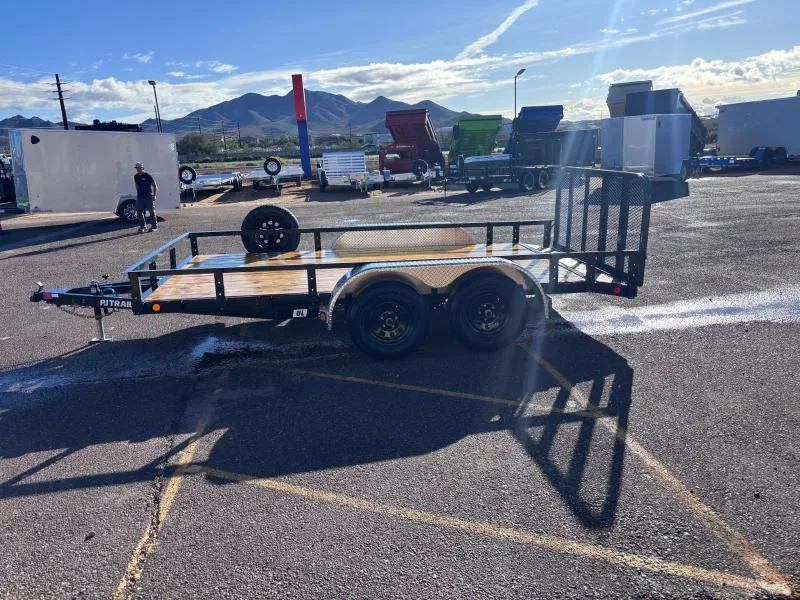 2026 PJ Trailers 14x83 Tandem Axle, 7K GVWR, Channel Utility, DT w/ 3' Gate Other Trailer