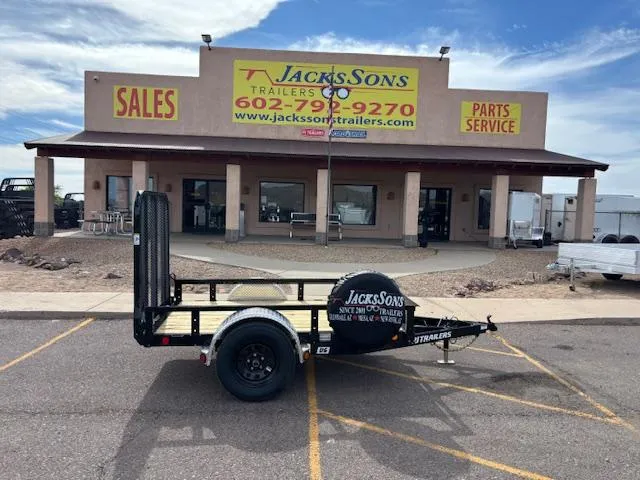 2025 PJ Trailers 08x60 Single Axle 3K GVWR Channel Utility Equipment Trailer