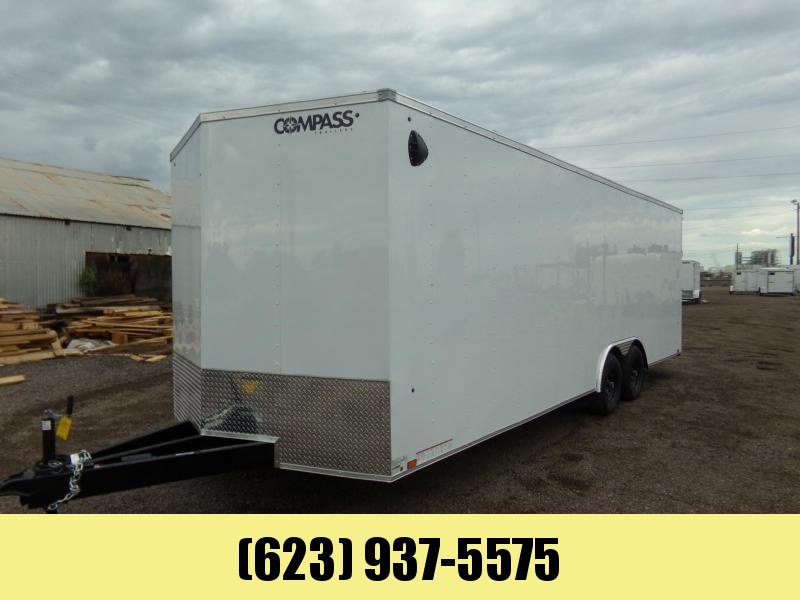 2023 Compass 24 X 8.5 10K EXTRA HEIGHT CAR / CARGO TRAILER Enclosed Cargo Trailer 2023 Compass 24 X 8.5 10K EXTRA HEIGHT CAR / CARGO TRAILER Enclosed Cargo Trailer