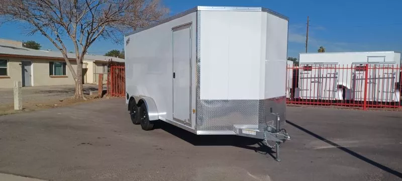 2026 ALCOM 16x7 All Aluminum XLT-P Enclosed 7K GVWR, Ramp Door Other Trailer