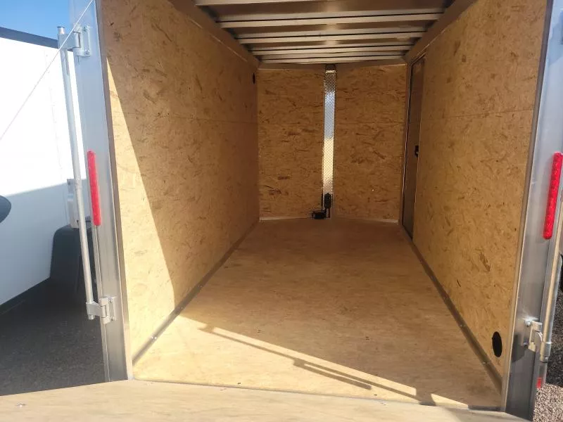 2025 ALCOM 12x6 All Aluminum XLT-P Enclosed 7K GVWR, Ramp Door Cargo / Enclosed Trailer