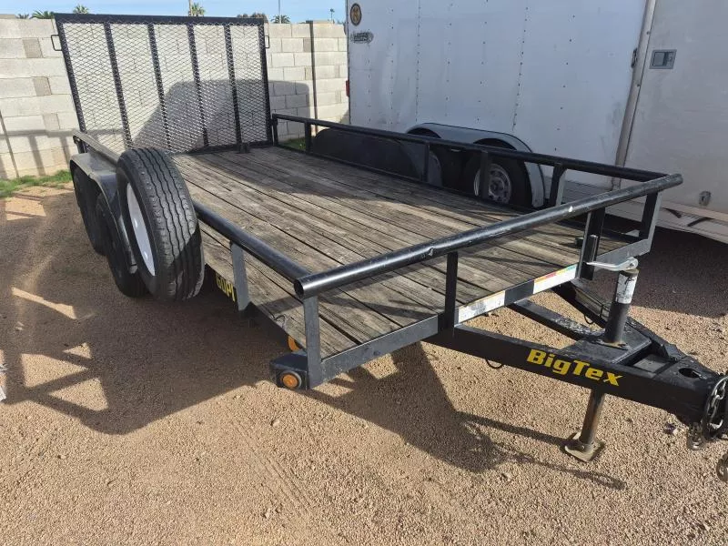 2019 Big Tex Trailers Big Tex 77x14 Tanden axle utility trailer Other Trailer