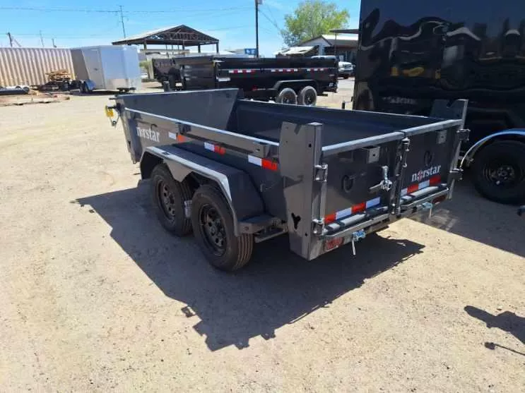 2026 Norstar 10X60" Norstar, Tandem Axle, 7K GVWR, 20" Sides Dump Trailer