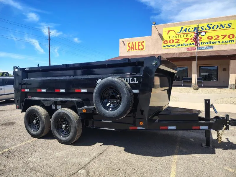 2026 Norstar 12x83 IronBull Tandem Axle Dump, 14K GVWR, 36" Sides, Solar Charger Other Trailer