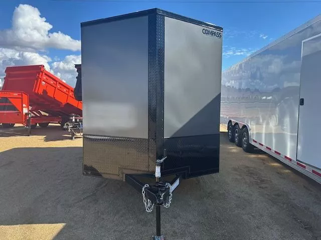 2025 Compass 14x7 Jasper SE 7K GVWR, Ramp Door Cargo / Enclosed Trailer