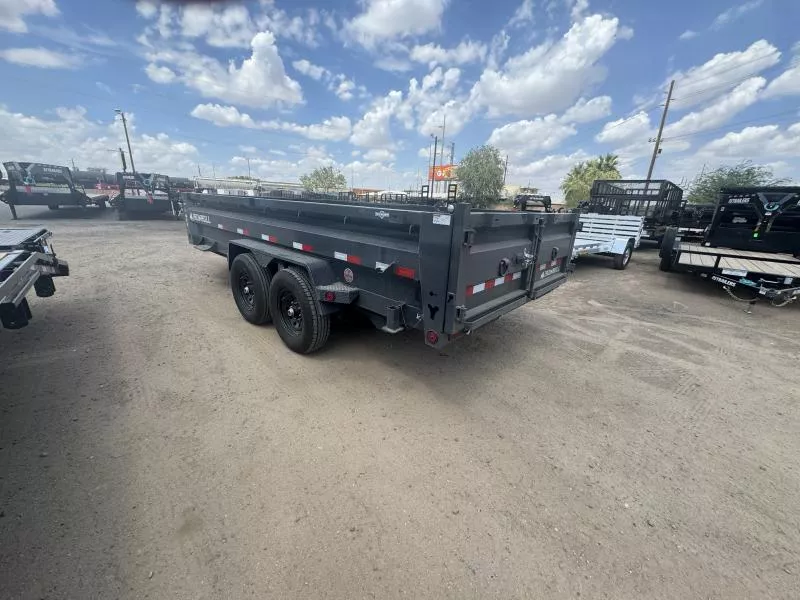 2026 Norstar 16X83 IronBull Tandem Axle, 8" I-Beam, 24" Sides Dump Trailer