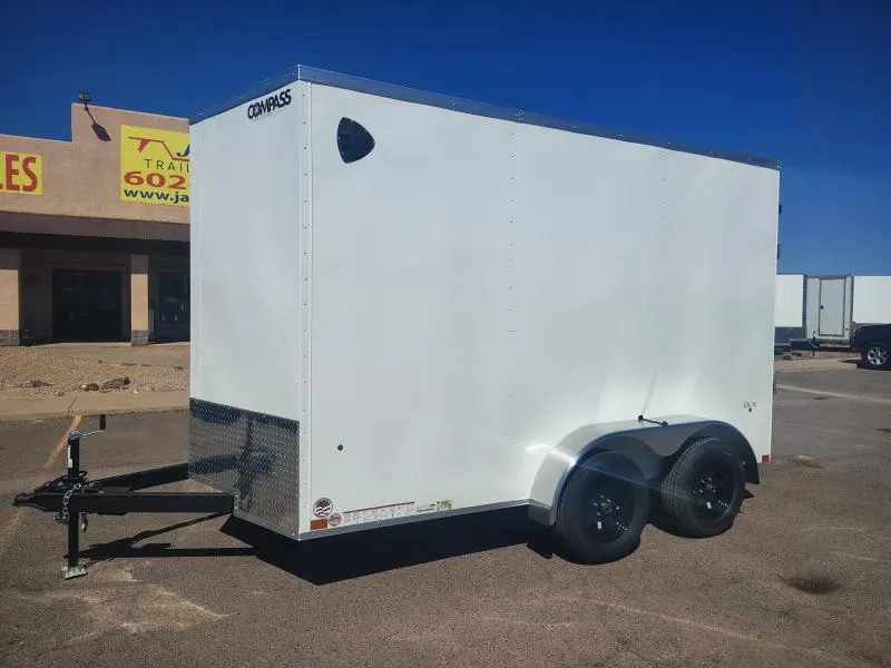 2026 Compass 12x7 Indigo DLX, 7K GVWR, Ramp Door Other Trailer