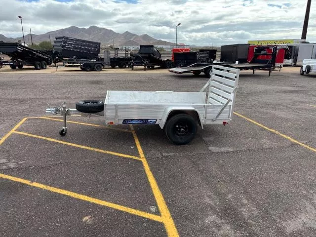 2026 Aluma 08x54 All Aluminum, 2K GVWR, Single Axle, Utility-548ESA-S-TG Equipment Trailer