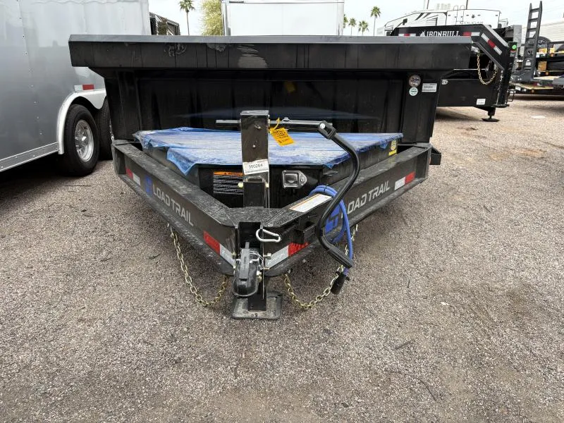 2025 Load Trail 12x83 Tandem Axle 14K GVWR Low-Pro Dump, 24" Sides Dump Trailer