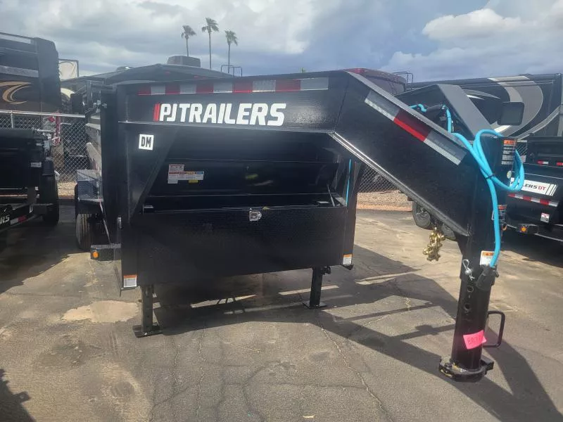 2026 PJ Trailers 16x83 Tandem Axle, 15K GVWR, Gooseneck Low Pro Dump, 48" Sides Other Trailer